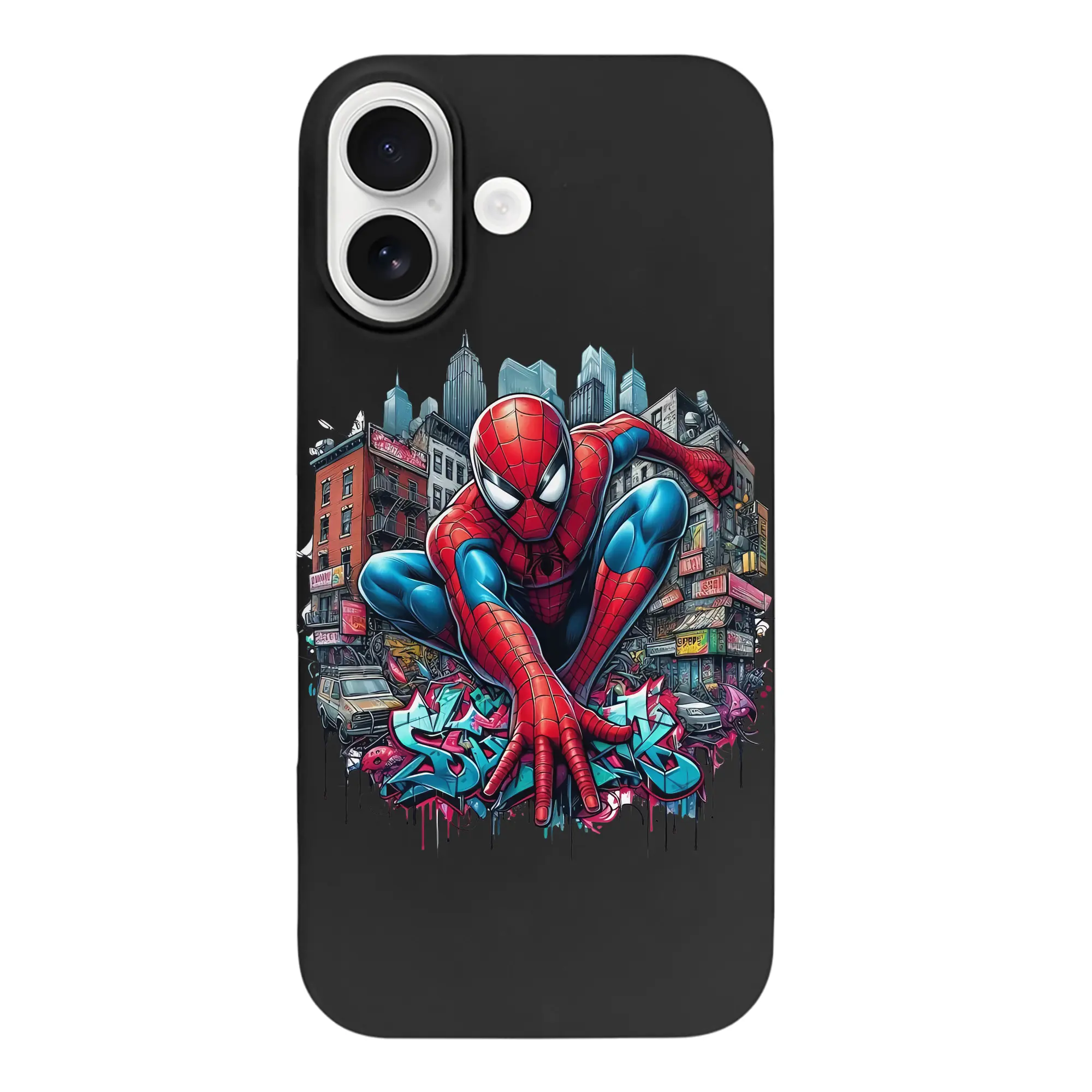 アベンジャーズ (Avenjāzu) グッズ スパイダーマン（Spider-Man） - iPhone 17 シリーズ シリコンケース 薄型 耐衝撃 指紋防止 ソフトタッチカバー 精密フィット 傷防止 保護ケース iPhone 17/17 Air/17 Pro/17 Pro Max 対応